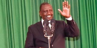 Deputy President William Ruto