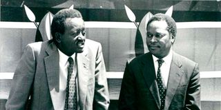 Arthur Magugu and Nicholas Biwott 