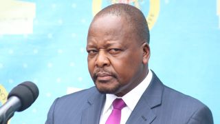 Health Cabinet Secretary Mutahi Kagwe Covid-19