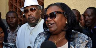 Mbiyu Koinange's Widow Eddah Wanjiru 