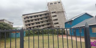 kinoo building collapse sink