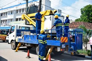 Kenya Power Company employees