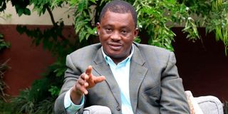 National Assembly Speaker Justin Muturi.