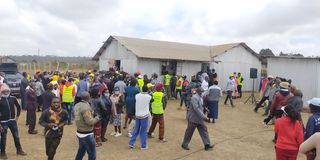 The church in Mbiriri, Kieni in Nyeri 