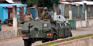 Guinea soldiers