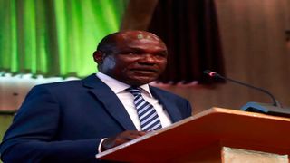 IEBC Chairman Wafula Chebukati.