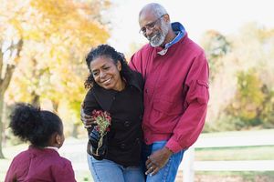 grandparents bonding with grandkids