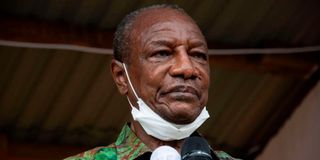 Guinean President Alpha Conde