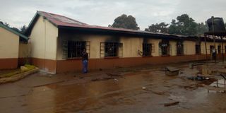 St Luke's Kimilili Boys in Bungoma fire dorm