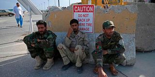 Afghan soldiers