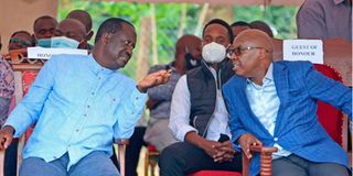 Raila Odinga, Jimi Wanjigi 