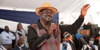 ODM leader Raila Odinga