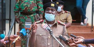 Central Regional Commissioner Wilfred Nyagwanga 