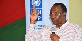 Isiolo Governor Mohamed Kuti