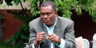 National Assembly Speaker Justin Muturi