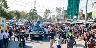 raila odinga, hassan joho