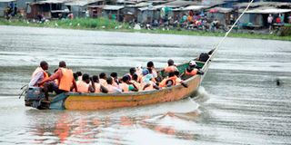 Fishing boats Homa Bay accident rescue