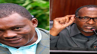 Justin Muturi and Aden Duale