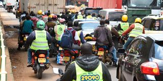 Boda boda riders 