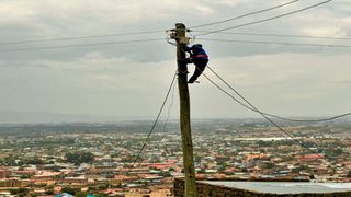 Kenya Power technician