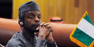 Nigeria's Vice-President Yemi Osinbajo.