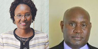 Prof. Prisca Tuitoek, Prof Benedict Mwavu.