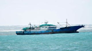 Chinese fishing boats 