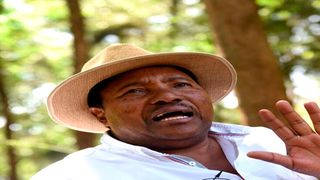 Former Kiambu Governor Ferdinand Waititu at Michuki Park in Nairobi on December 29, 2020.