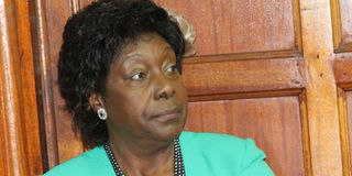 Kitui Governor Charity Ngilu