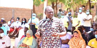 William Ruto in Isiolo