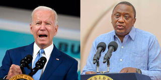 Joe Biden, Uhuru Kenyatta