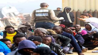 Libya refugees 