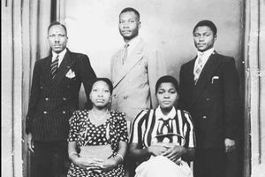 Margaret Ogweno and Tom Mboya