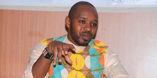 Activist Boniface Mwangi