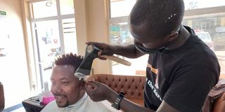 axe barber thindigua kiambu