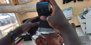 axe barber thindigua kiambu