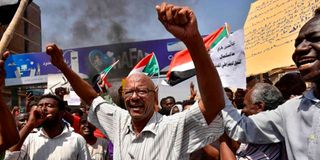 Sudan protesters 