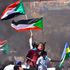 Sudanese protesters streets