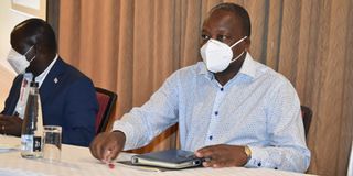 Health Cabinet Secretary Mutahi Kagwe