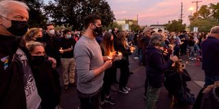 Halyna Hutchins vigil 