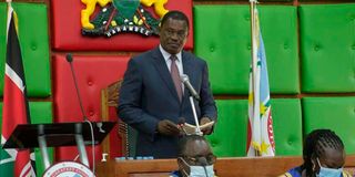 Speaker Justin Muturi bomet