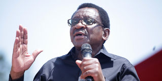 Siaya Senator James Orengo.