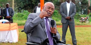 Westlands MP Tim Wanyonyi