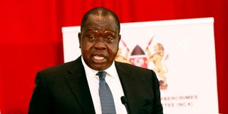 Interior CS Fred Matiang’i