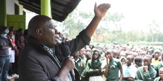 Kakamega High School Chief Principal Gerald Orina