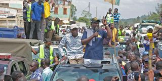 obado ruto migori heckled