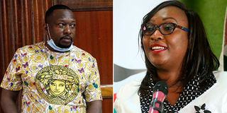 Mike Sonko and Governor Anne Kananu