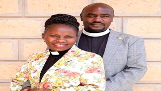 Brian Odhiambo and Anne Kyeni 