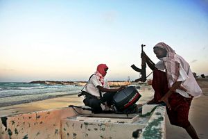 Somali pirates 