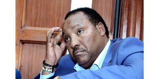 Former Kiambu governor Ferdinand Waititu.